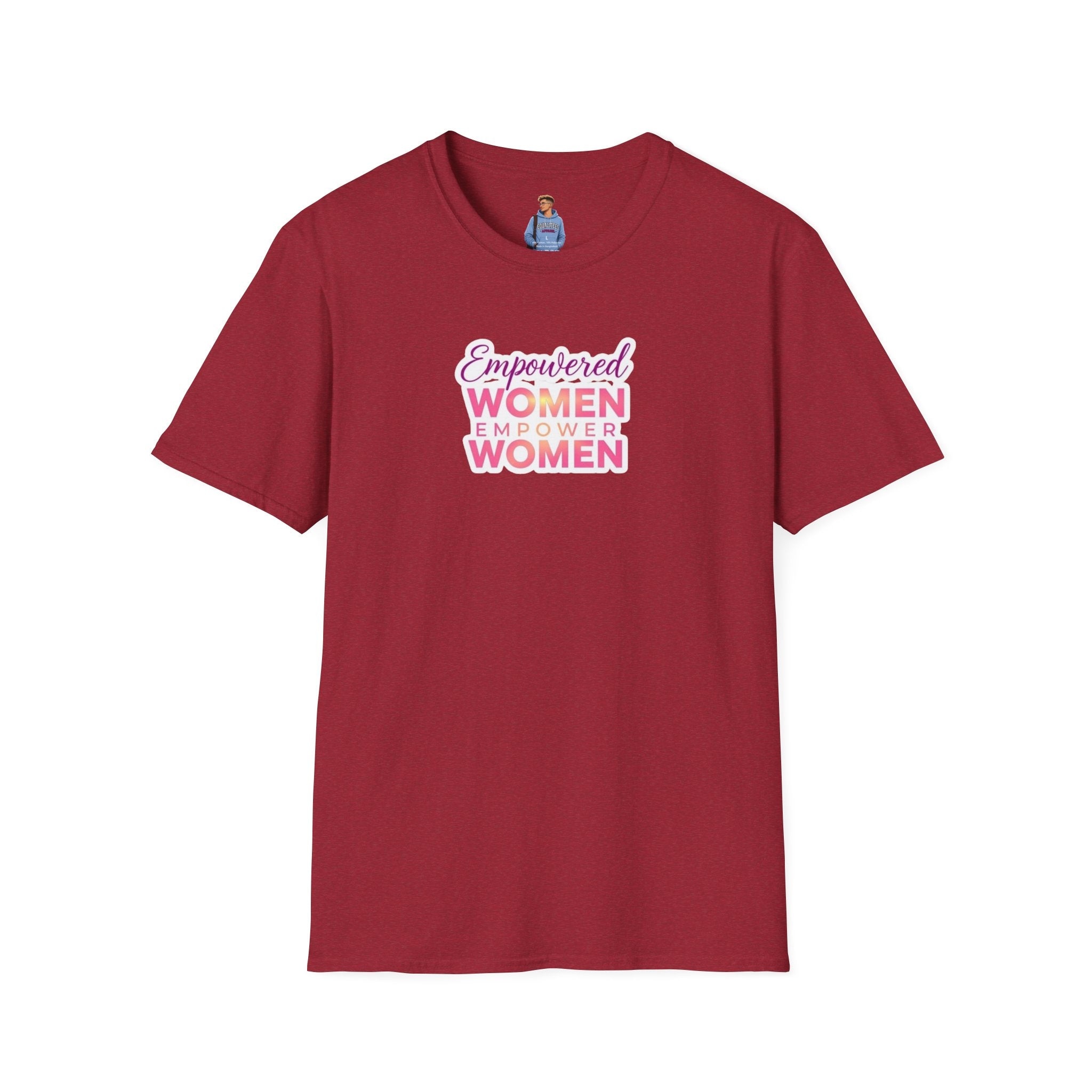 Empowered Women T-Shirt | Unisex Softstyle Tee for Women’s Empowerment