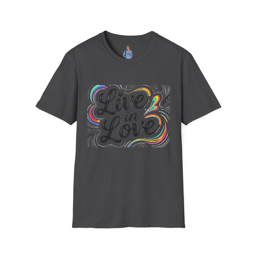 Live in Love Inspirational T-Shirt