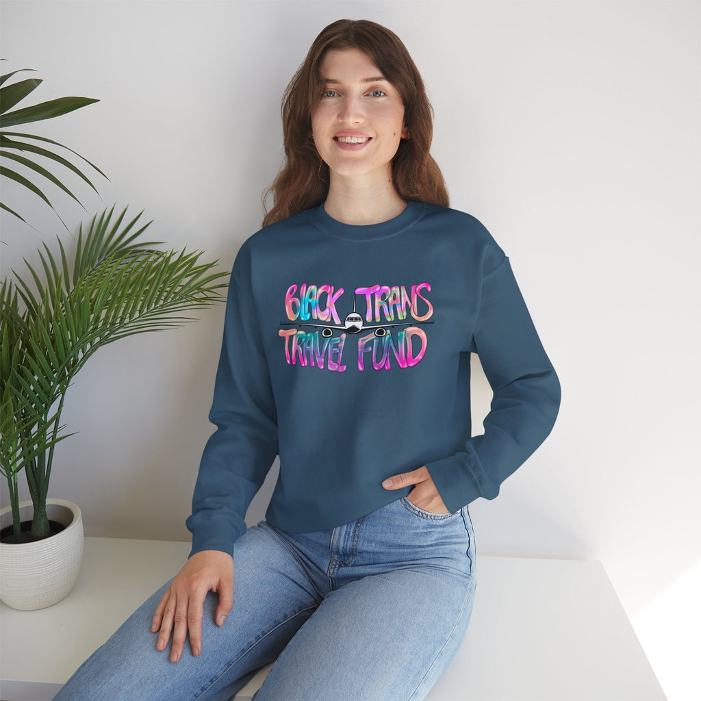 BTTF - Black Trans Travel Fund Unisex Crewneck Sweatshirt