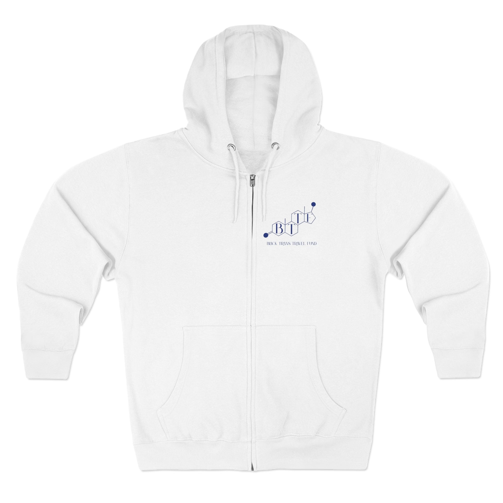 BTTF - Black Trans Travel Fund Unisex Zip-Up Hoodie