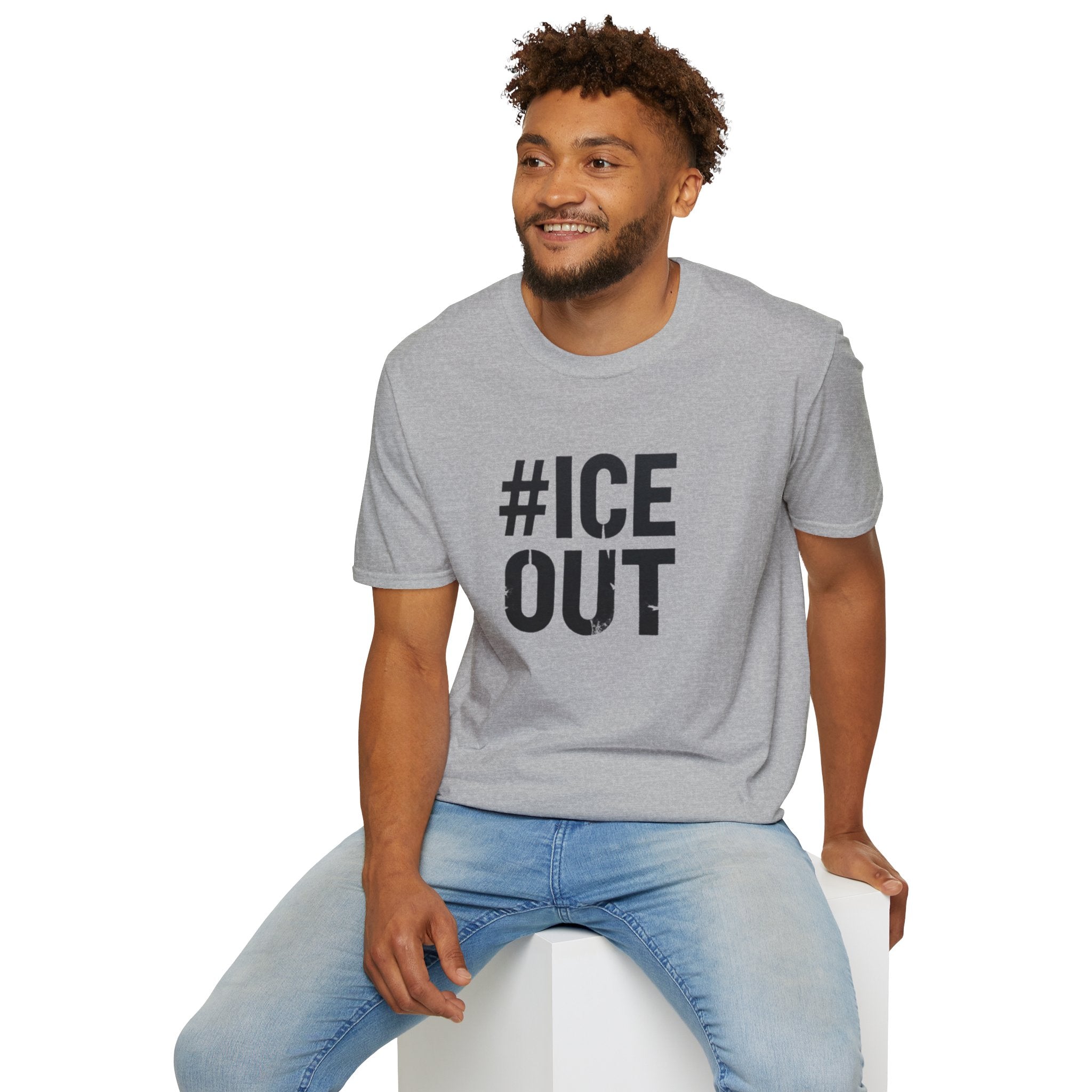 #ICE OUT Political Resistance T-Shirt