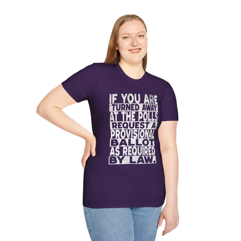 Know Your Rights Voter English T-Shirt