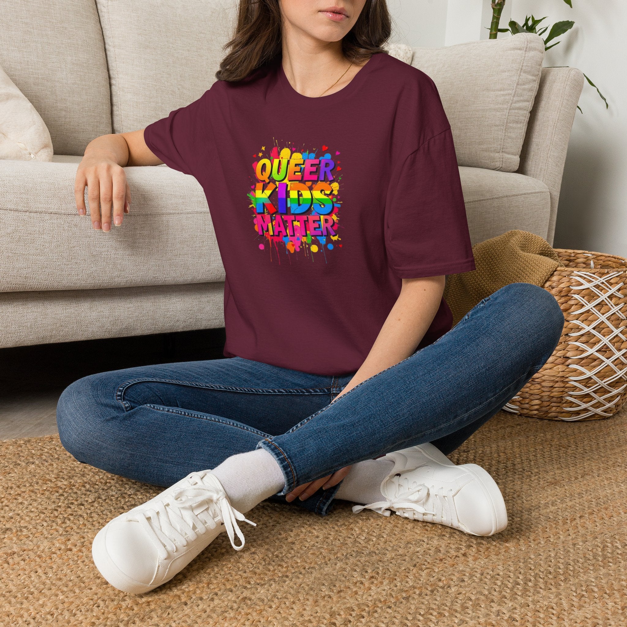 Queer Kids Matter Unisex Softstyle T-Shirt - Celebrate Inclusivity & Pride