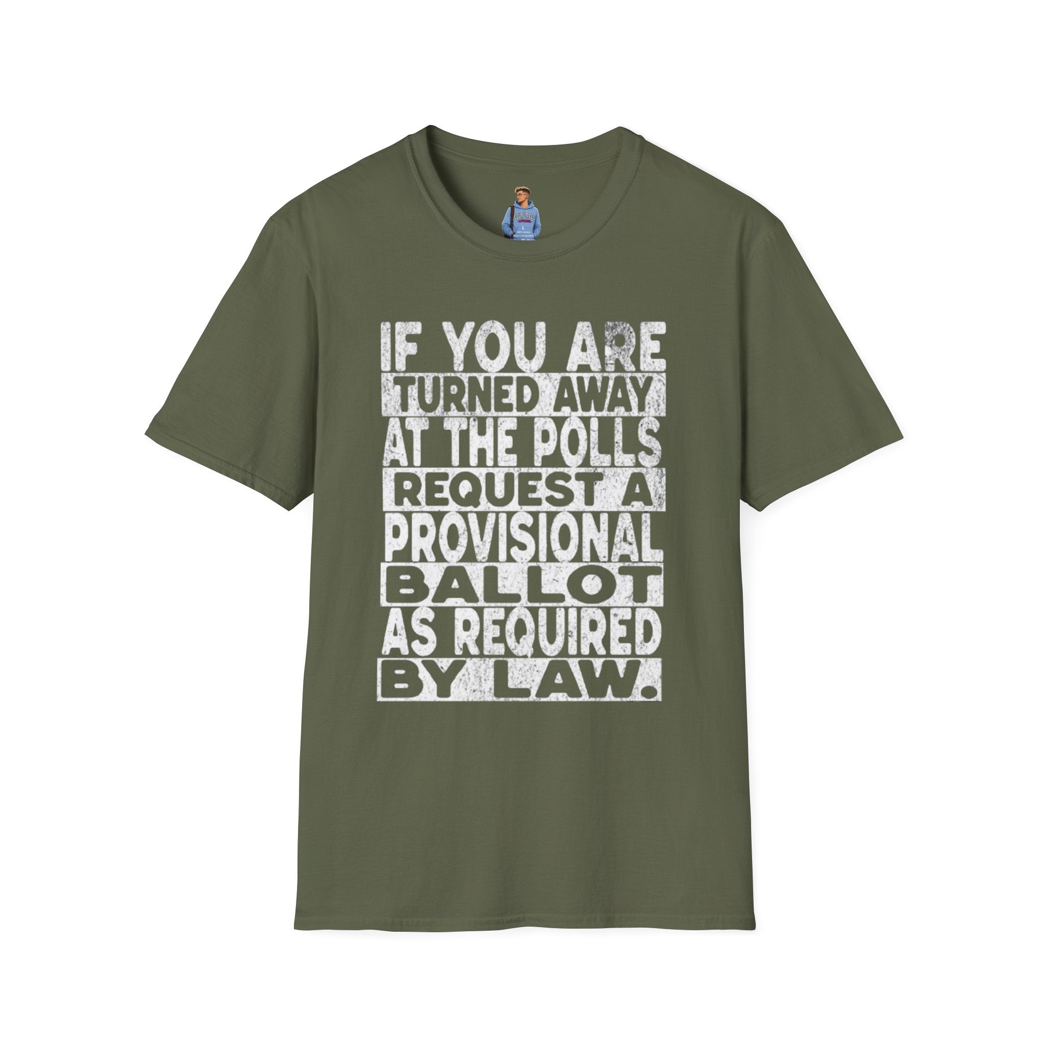 Know Your Rights Voter English T-Shirt