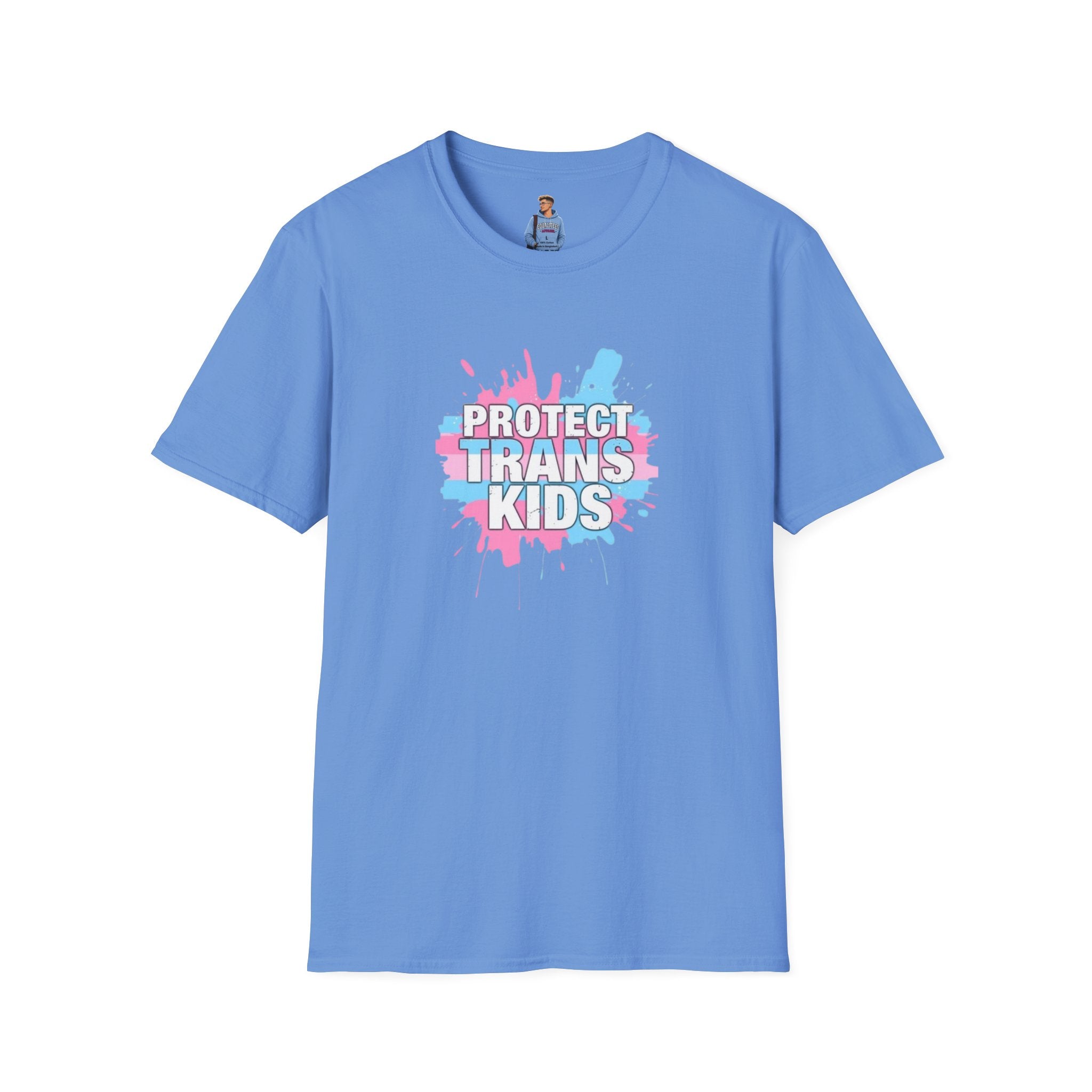 Camiseta unisex infantil "Protect Trans" - Ropa de apoyo LGBTQ+