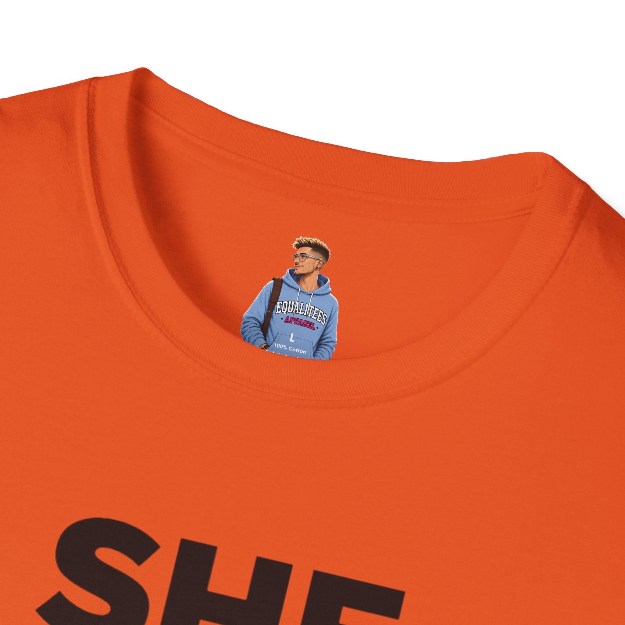 She Said Stop T-Shirt - Bold Statement Tee for Consent Awareness