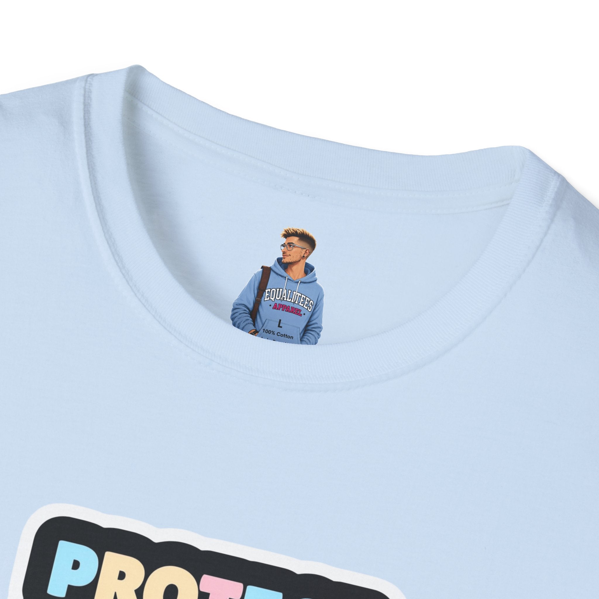 Camiseta unisex de estilo suave "Protect Trans Kids" - Empowerment &amp; Pride Apparel