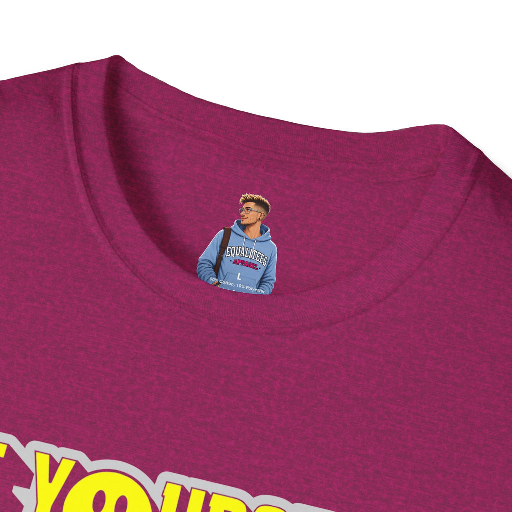 Be Yourself Smiley Unisex Softstyle T-Shirt