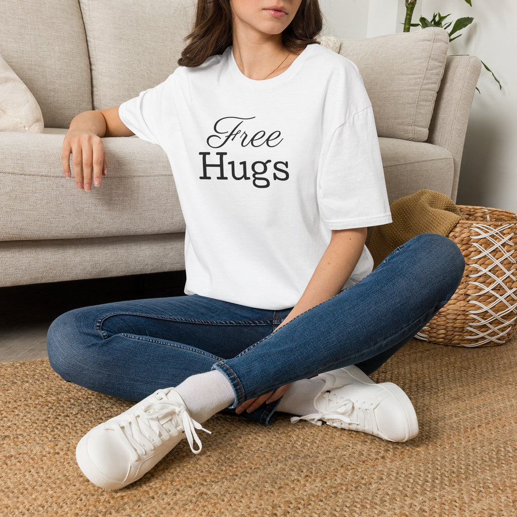 Camiseta unisex de estilo suave con mensaje de apoyo emocional