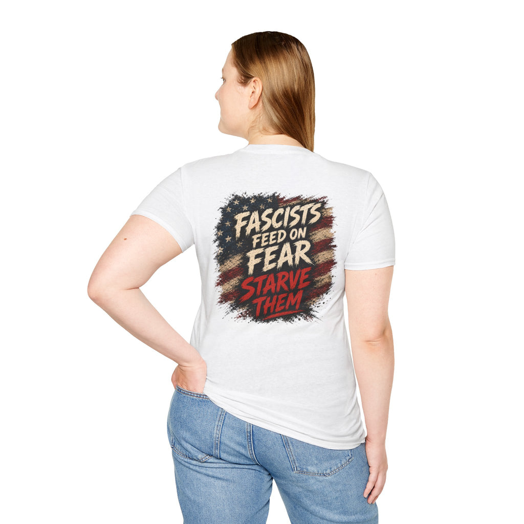 Patriots Don’t Stand For This T-Shirt — Statue of Liberty & Distressed Flag Graphic