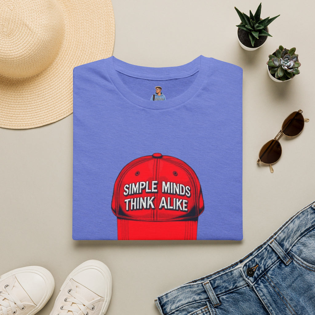 Simple Minds Think Alike T-Shirt' & 'Make America Think Again' Graphic Tee