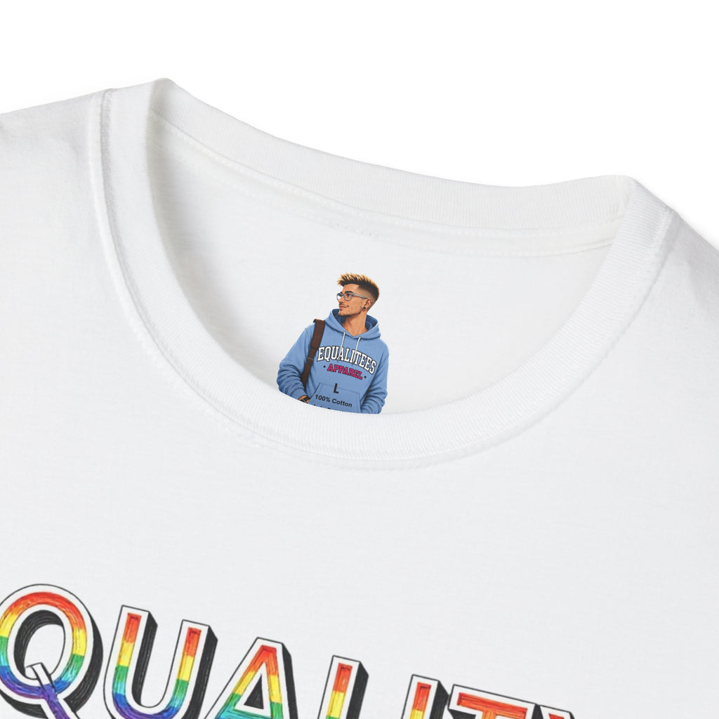 Equality is Greater Than Division T-Shirt — Rainbow Pride Graphic Tee