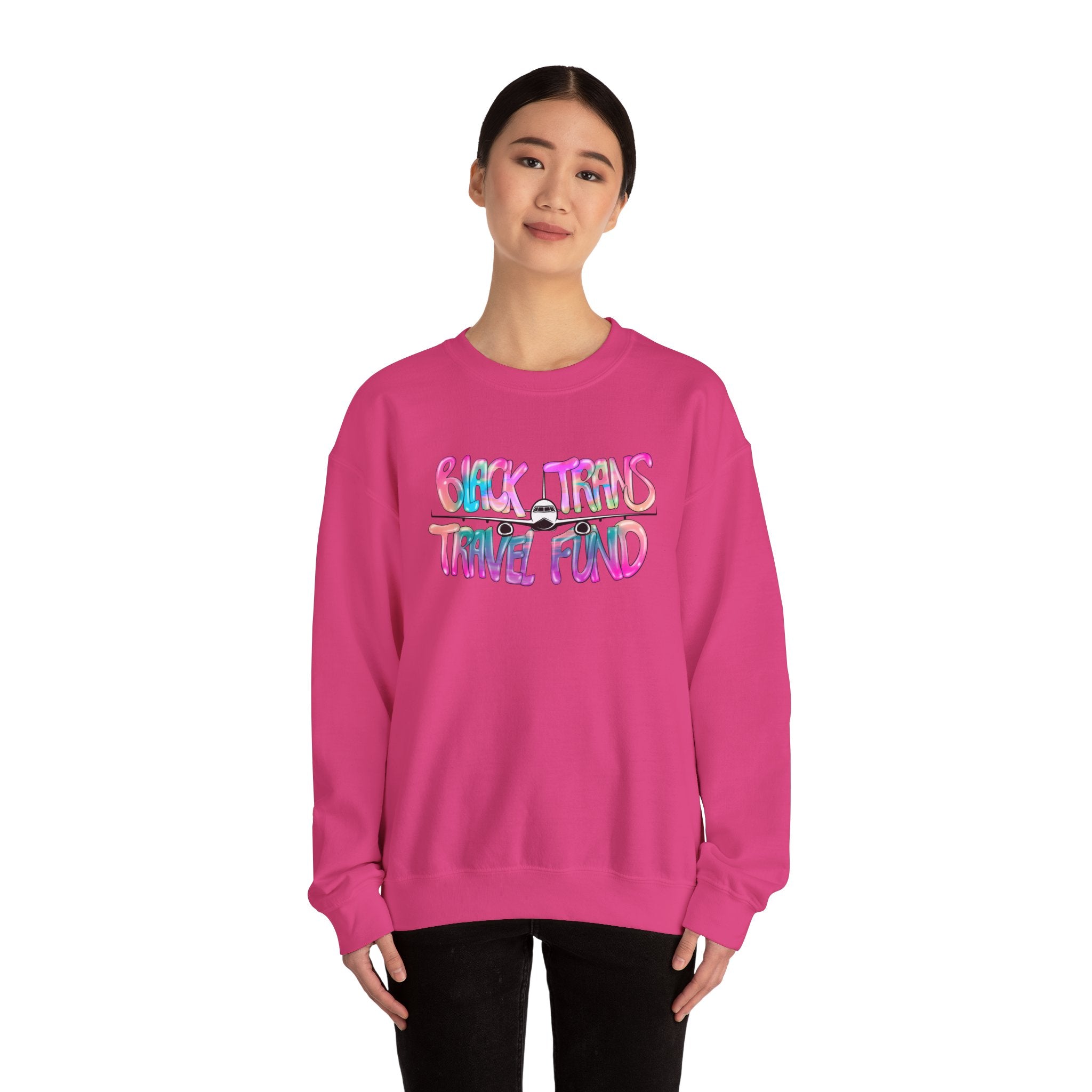 BTTF - Black Trans Travel Fund Unisex Crewneck Sweatshirt