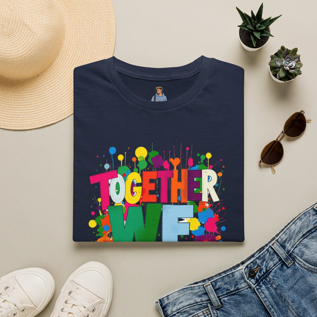 Juntos nos levantamos Camiseta unisex de estilo suave