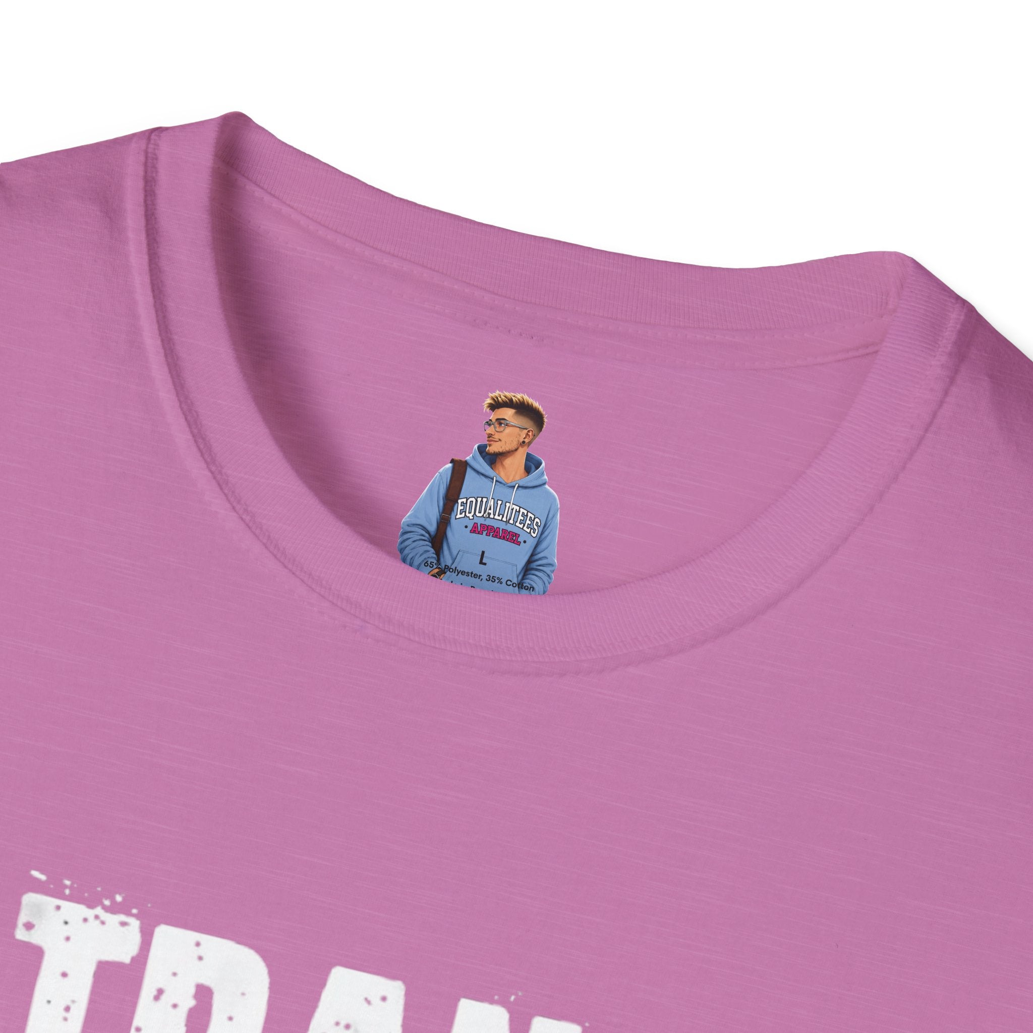 Trans Lives Matter Unisex Softstyle T-Shirt - Support LGBTQ+ Rights