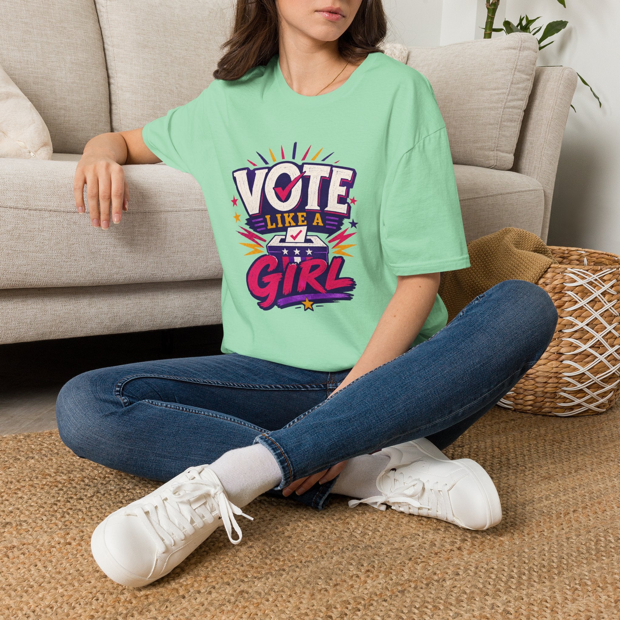 Vote Like a Girl T-Shirt