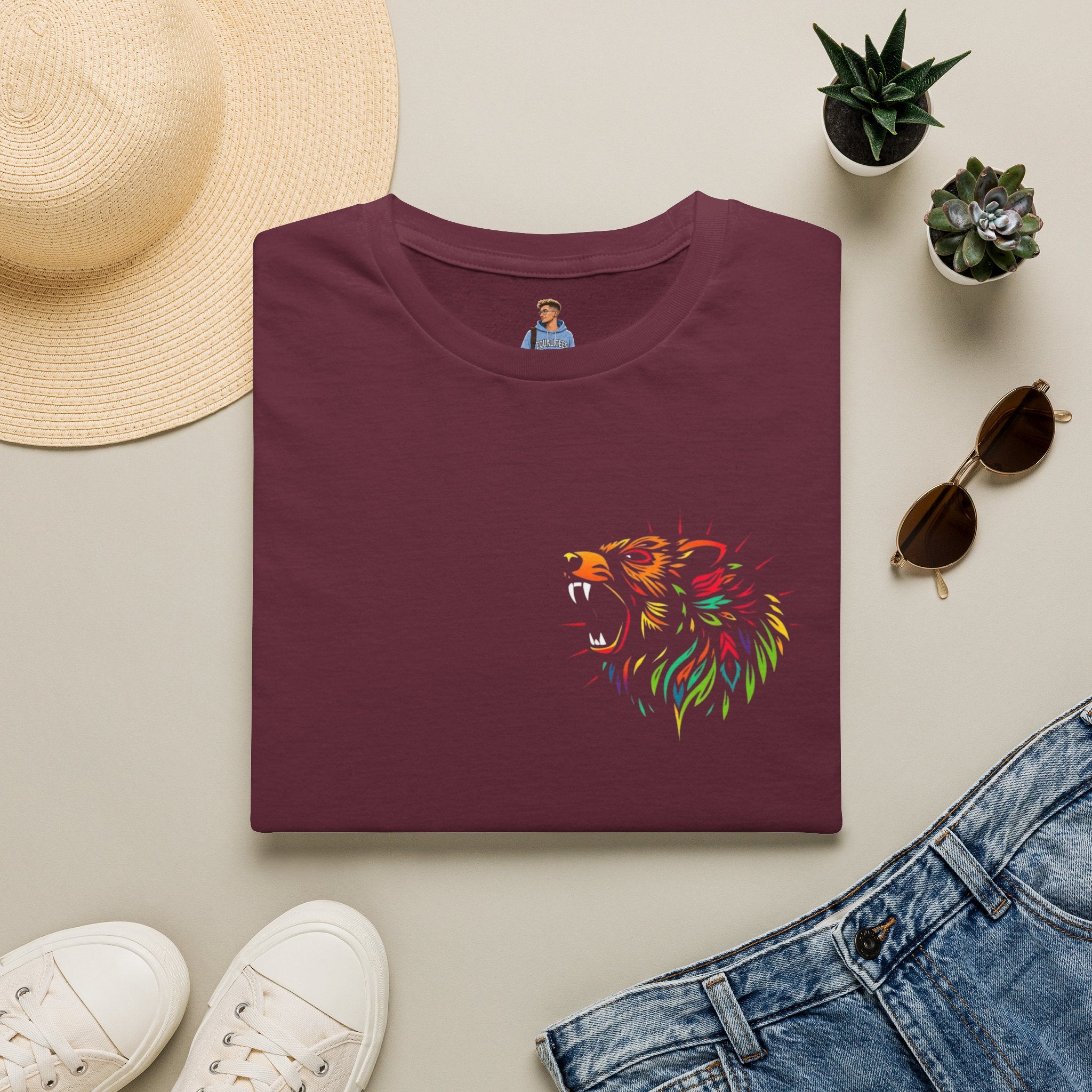 Native Bear Pride Unisex Softstyle T-shirt
