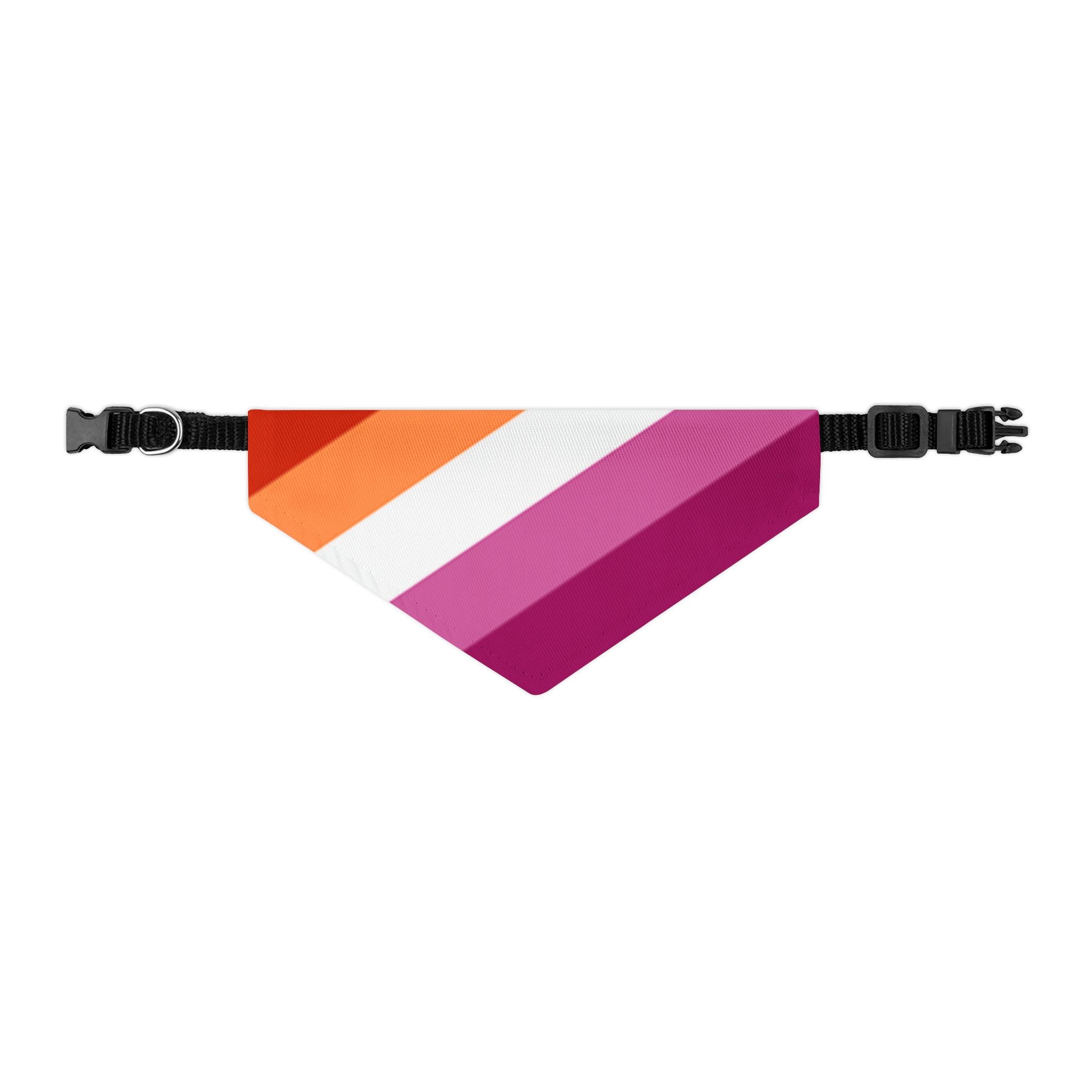 Lesbian Pride Flag Pet Bandana