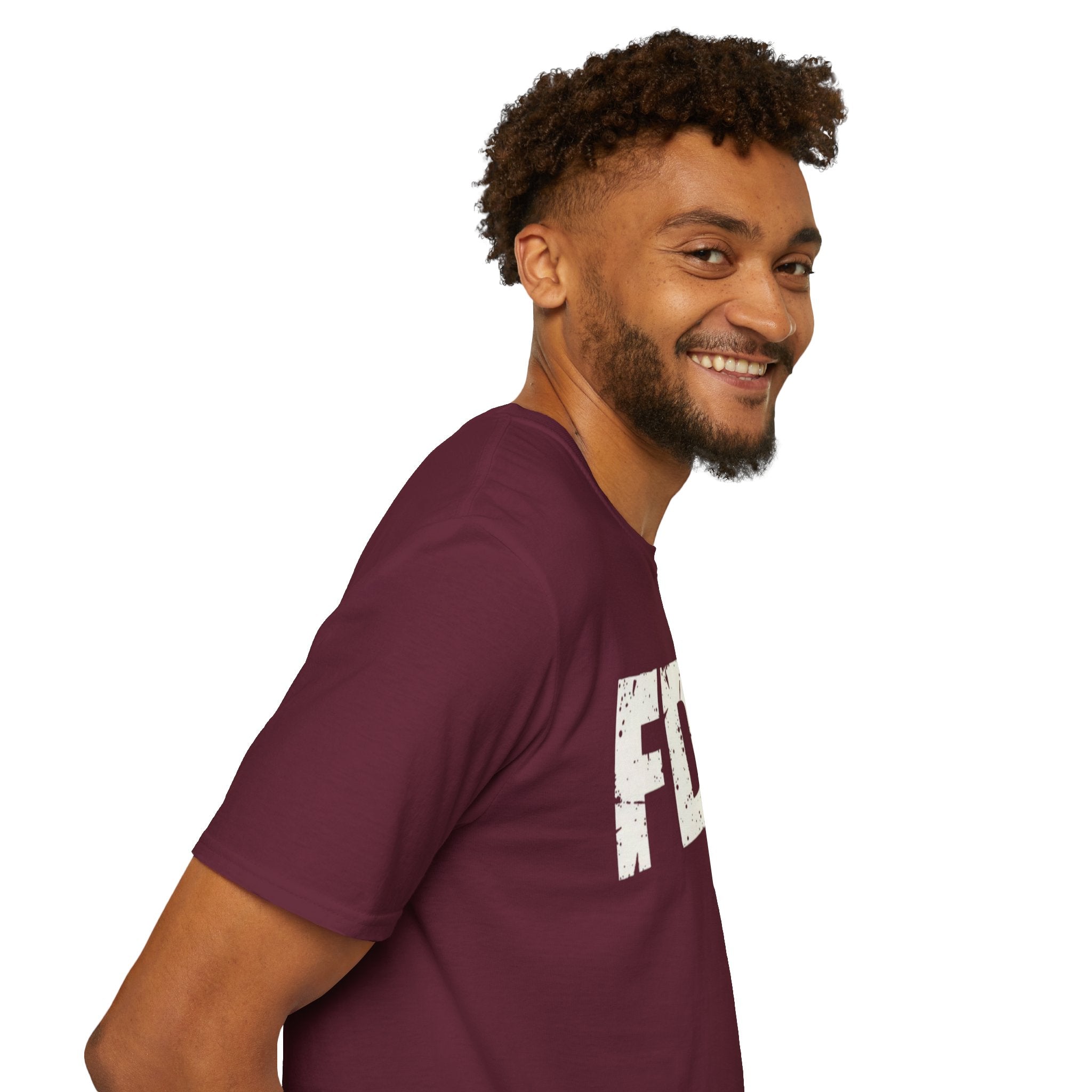 FDT Political Protest Distressed Graphic T-Shirt