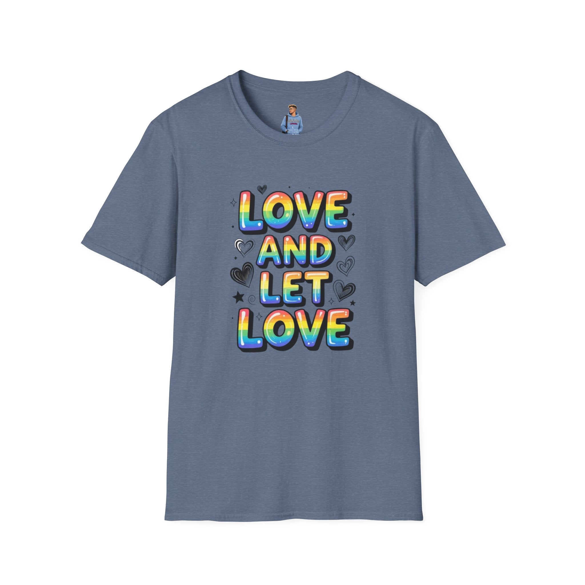 Love & Let Love Inspirational T-Shirt