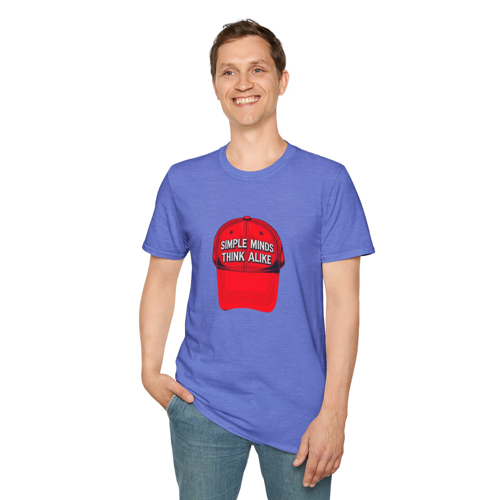Simple Minds Think Alike T-Shirt' & 'Make America Think Again' Graphic Tee