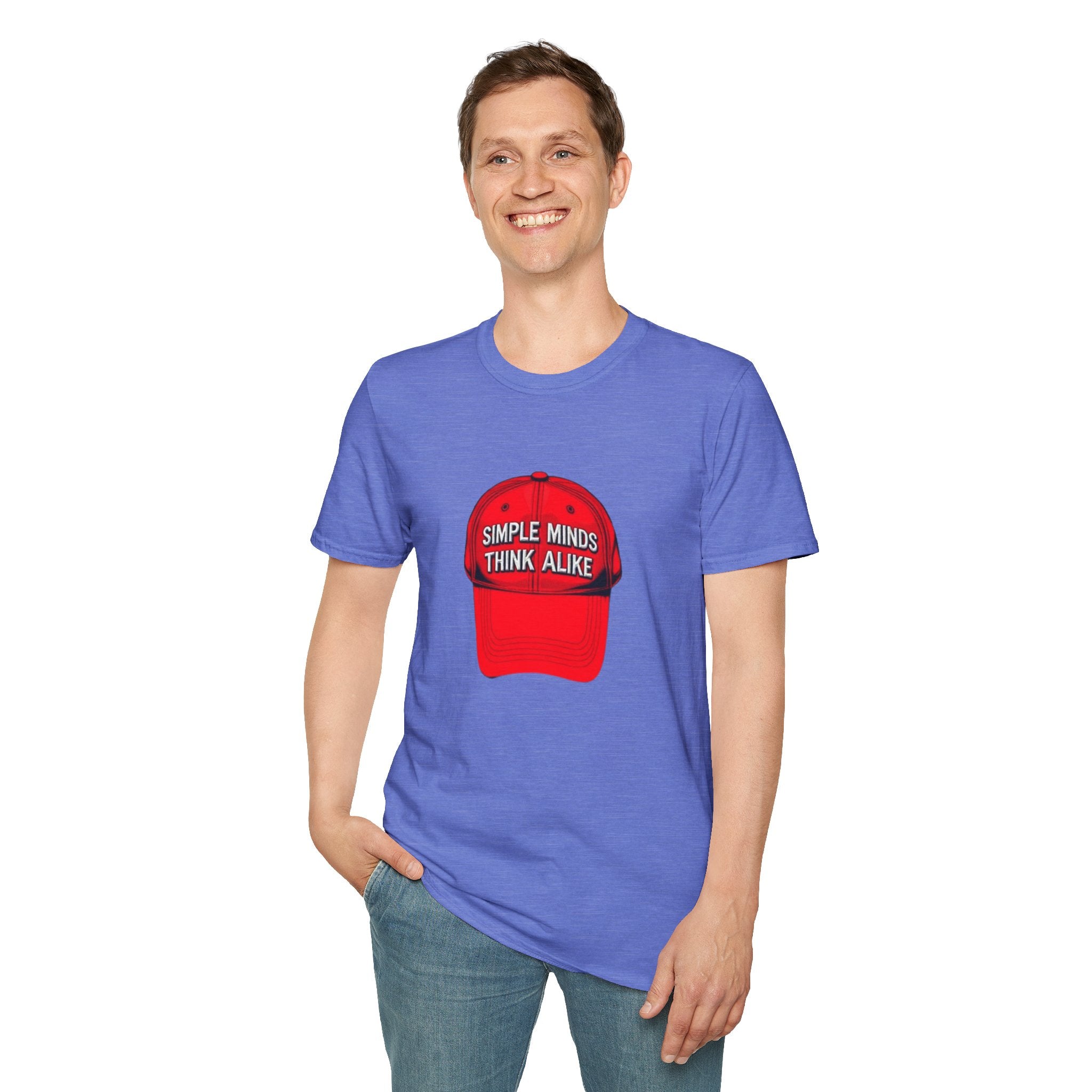 Simple Minds Think Alike T-Shirt' & 'Make America Think Again' Graphic Tee