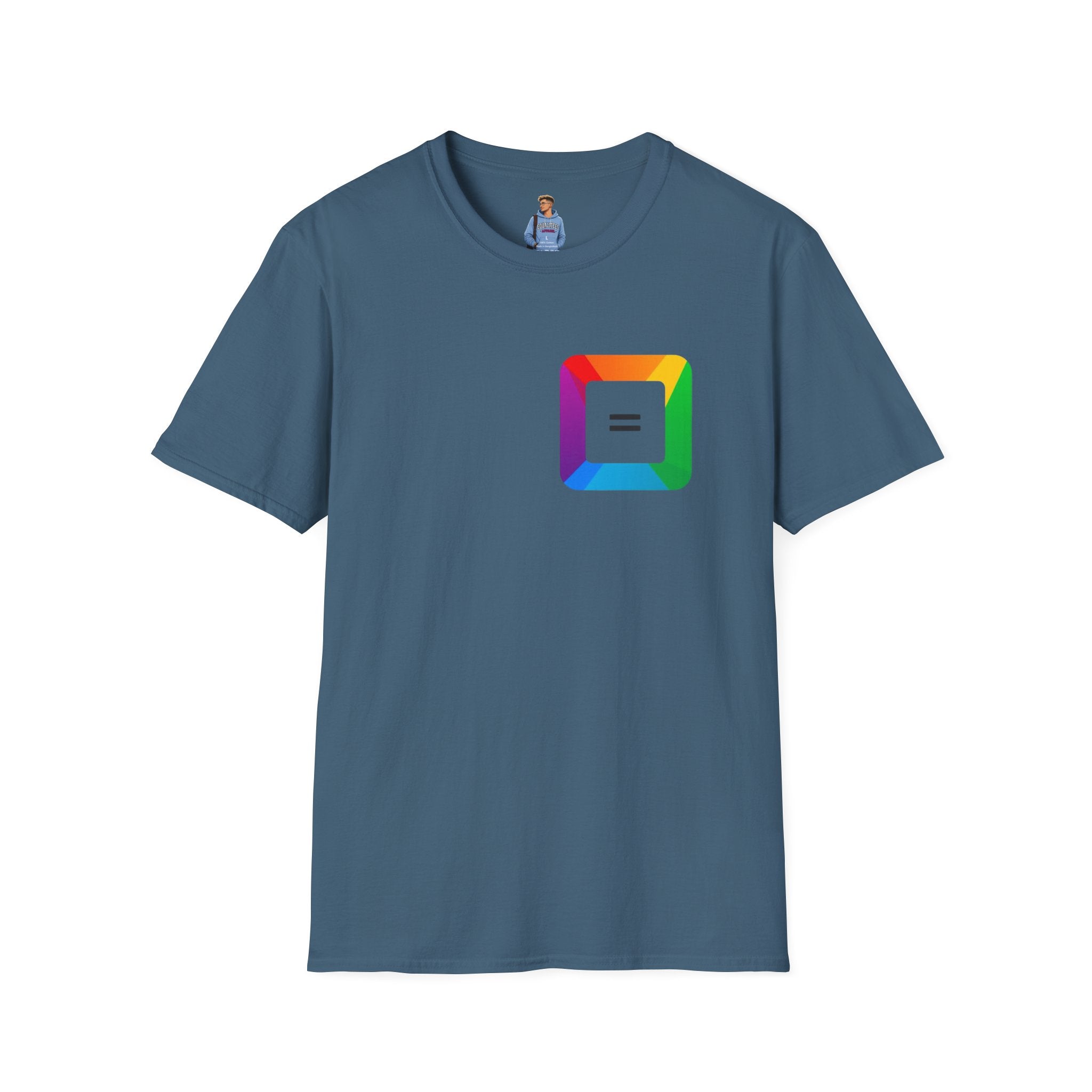 Pride-Theme Unisex Softstyle T-Shirt - "True freedom is Equality for ALL"