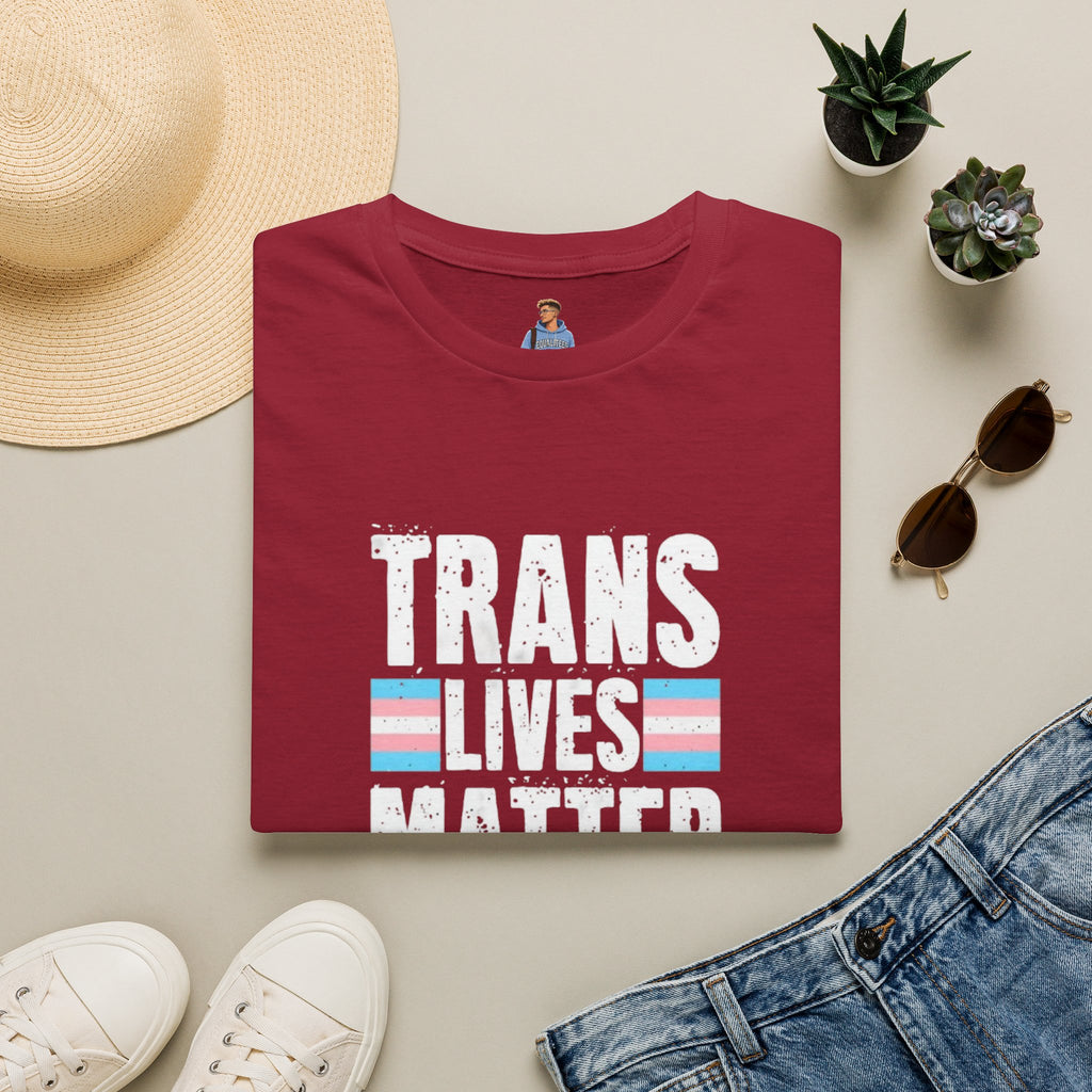Trans Lives Matter Unisex Softstyle T-Shirt - Support LGBTQ+ Rights