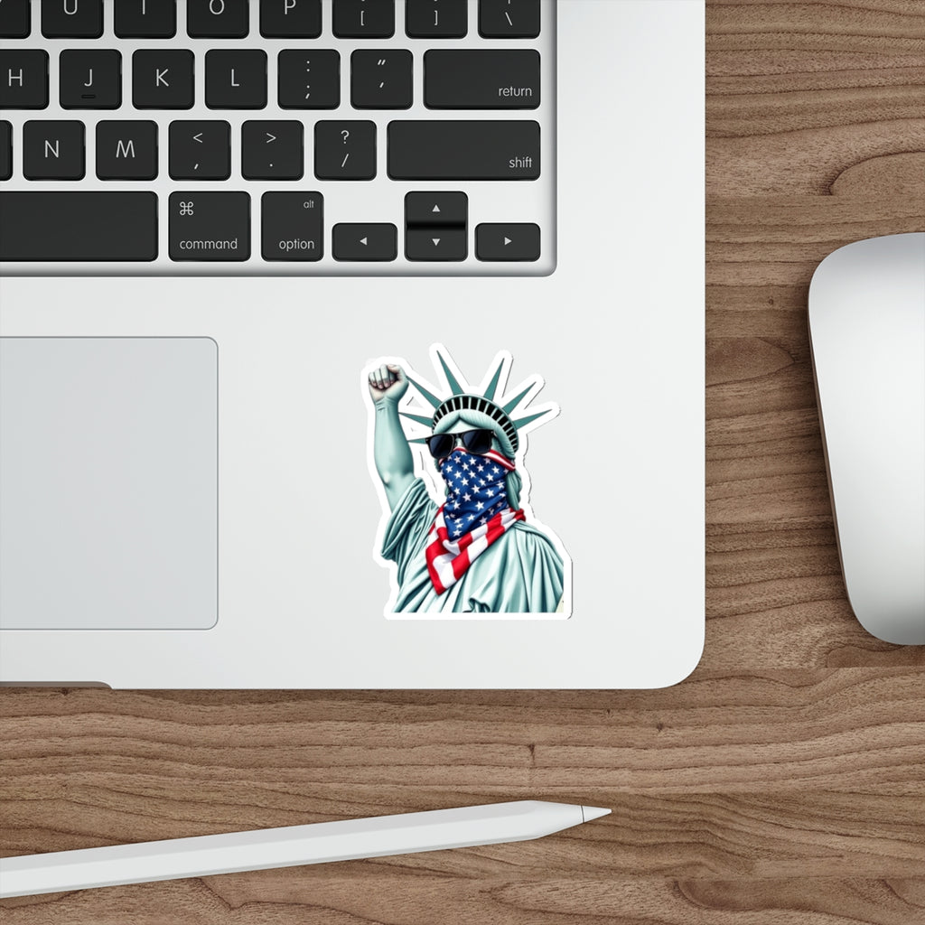 #RESIST with Lady Liberty Sticker - EqualiTees.Me