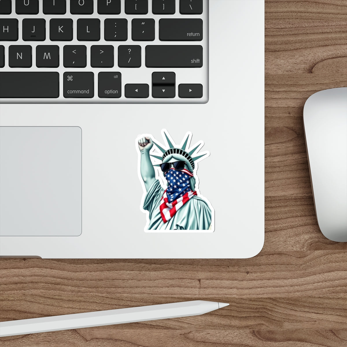 #RESIST with Lady Liberty Sticker - EqualiTees.Me