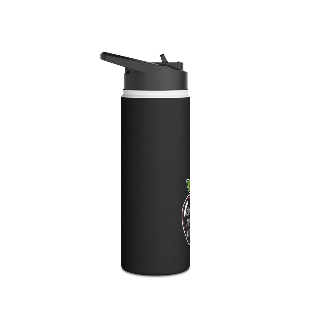 Teaching While Queer Stainless Steel Water Bottle - Perfect for Educators and Allies - EqualiTees.Me