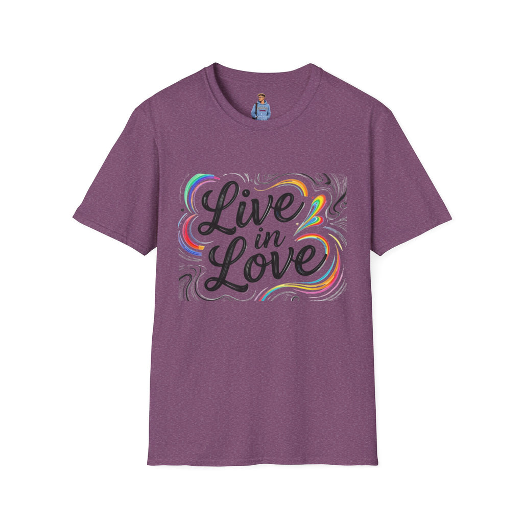 Live in Love Inspirational T-Shirt