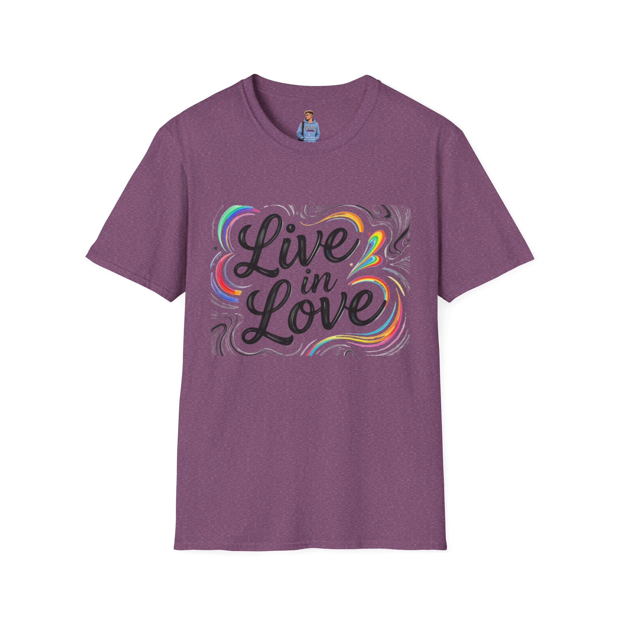 Live in Love Inspirational T-Shirt
