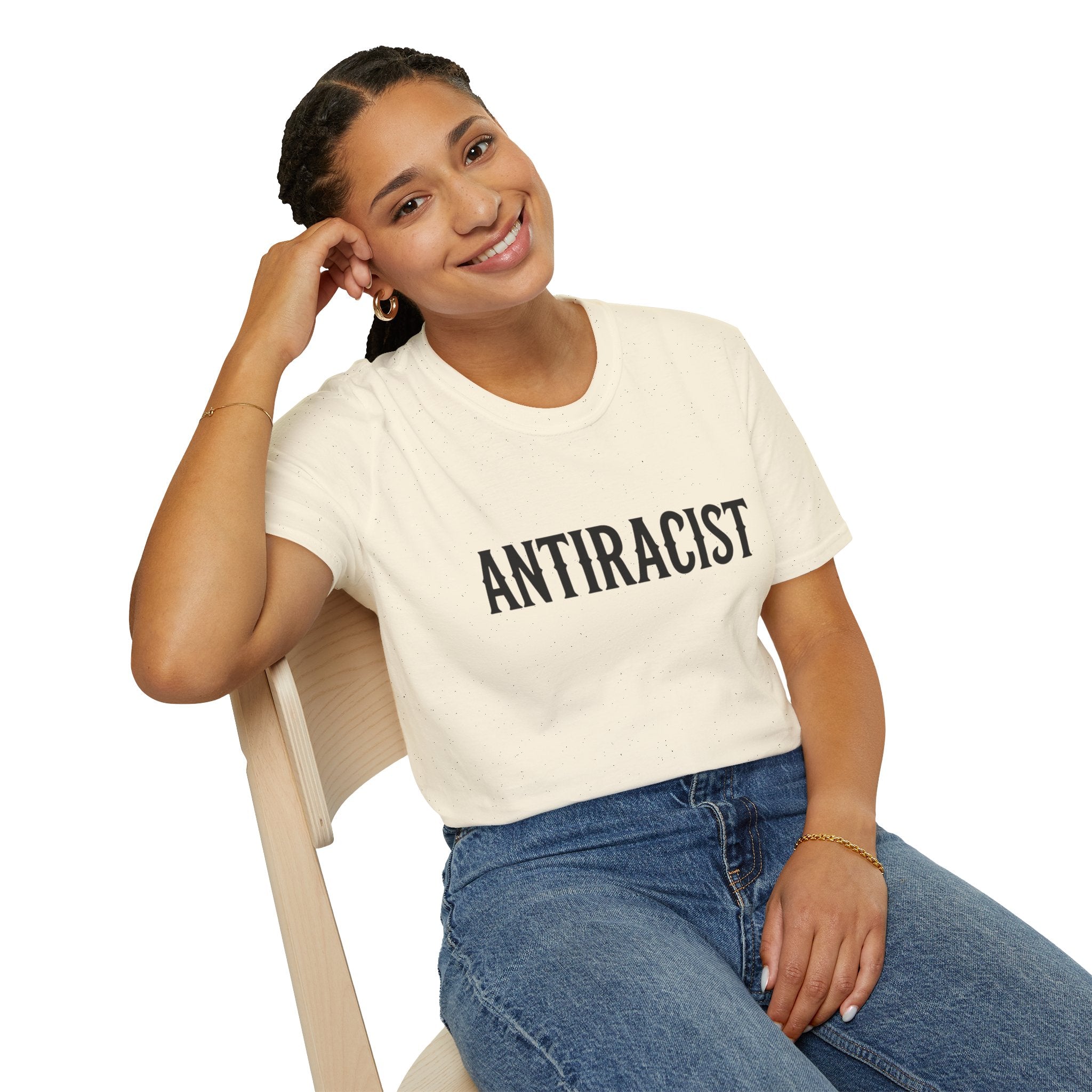 Antiracist Graphic Statement T-Shirt