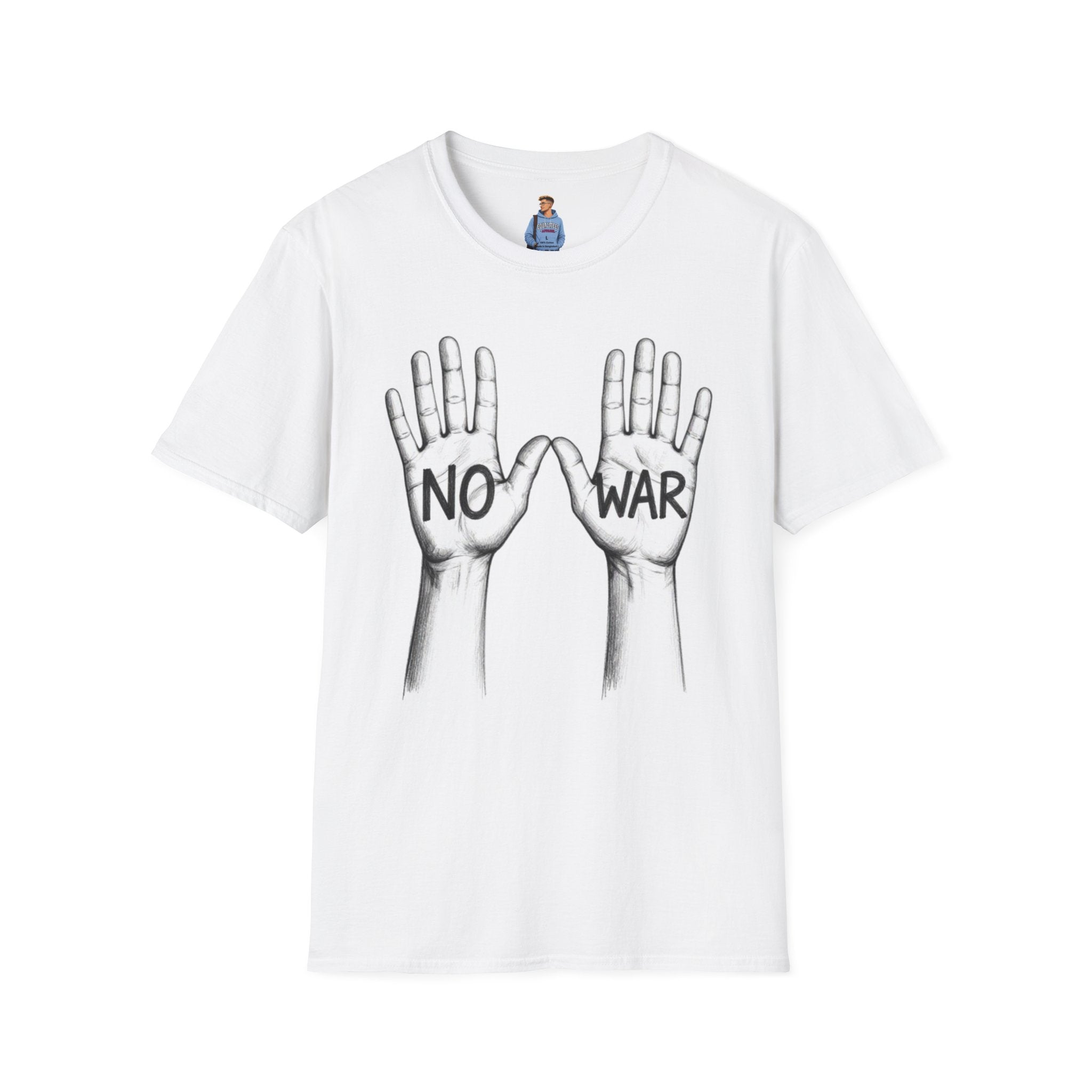 No War Hands T-Shirt — Anti-War Protest Tee