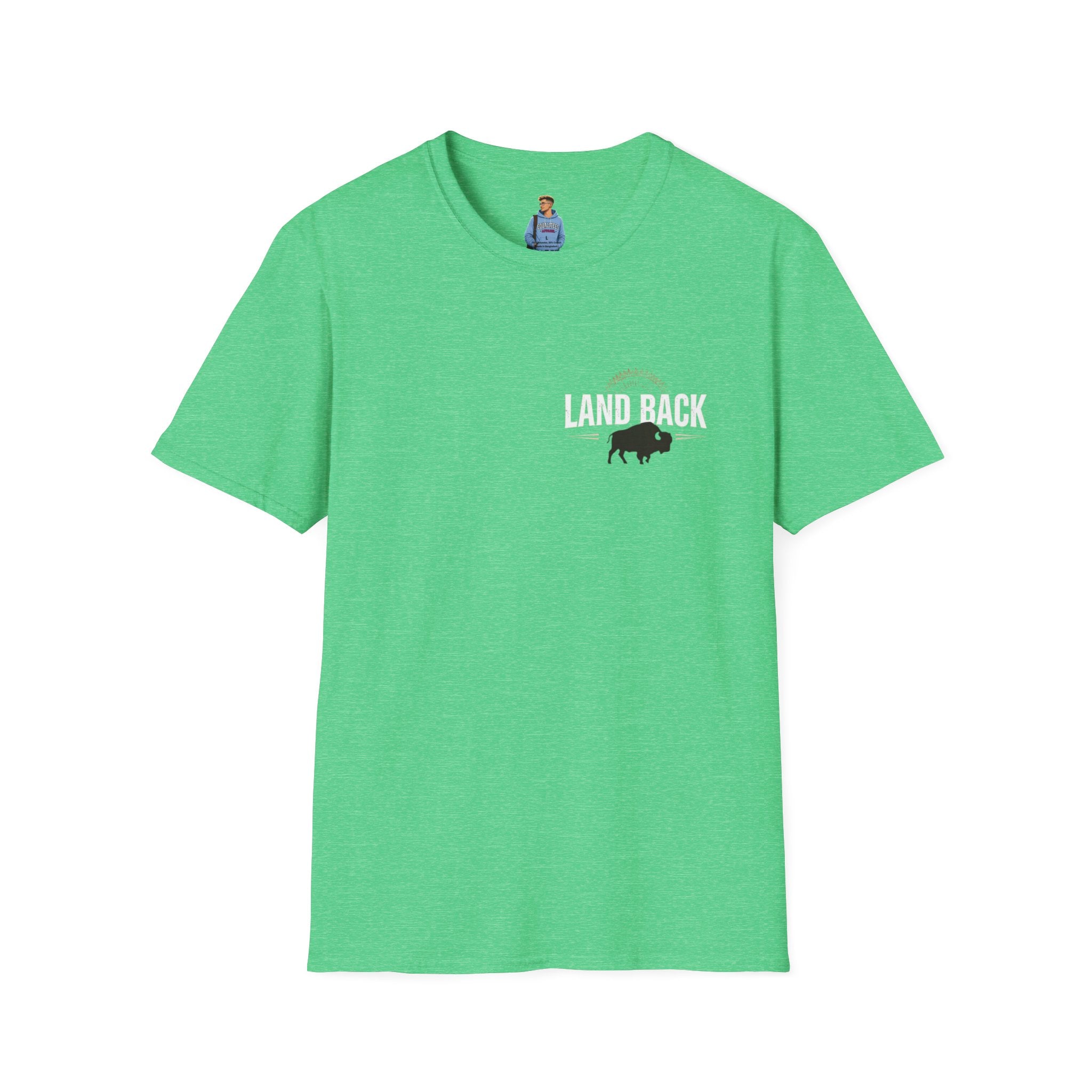 'Land Back' Unisex Softstyle T-shirt