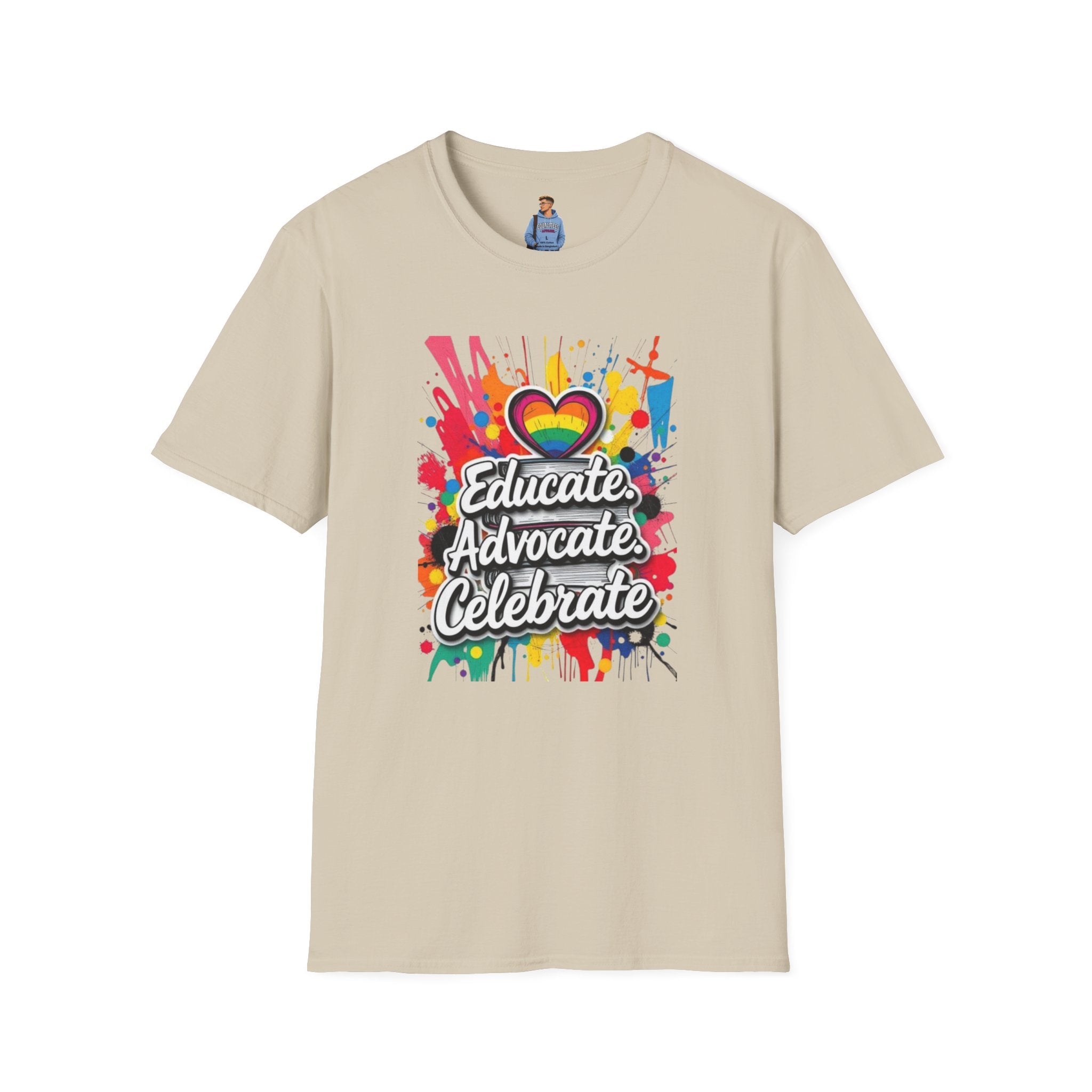 Educate Advocate Celebrate T-Shirt