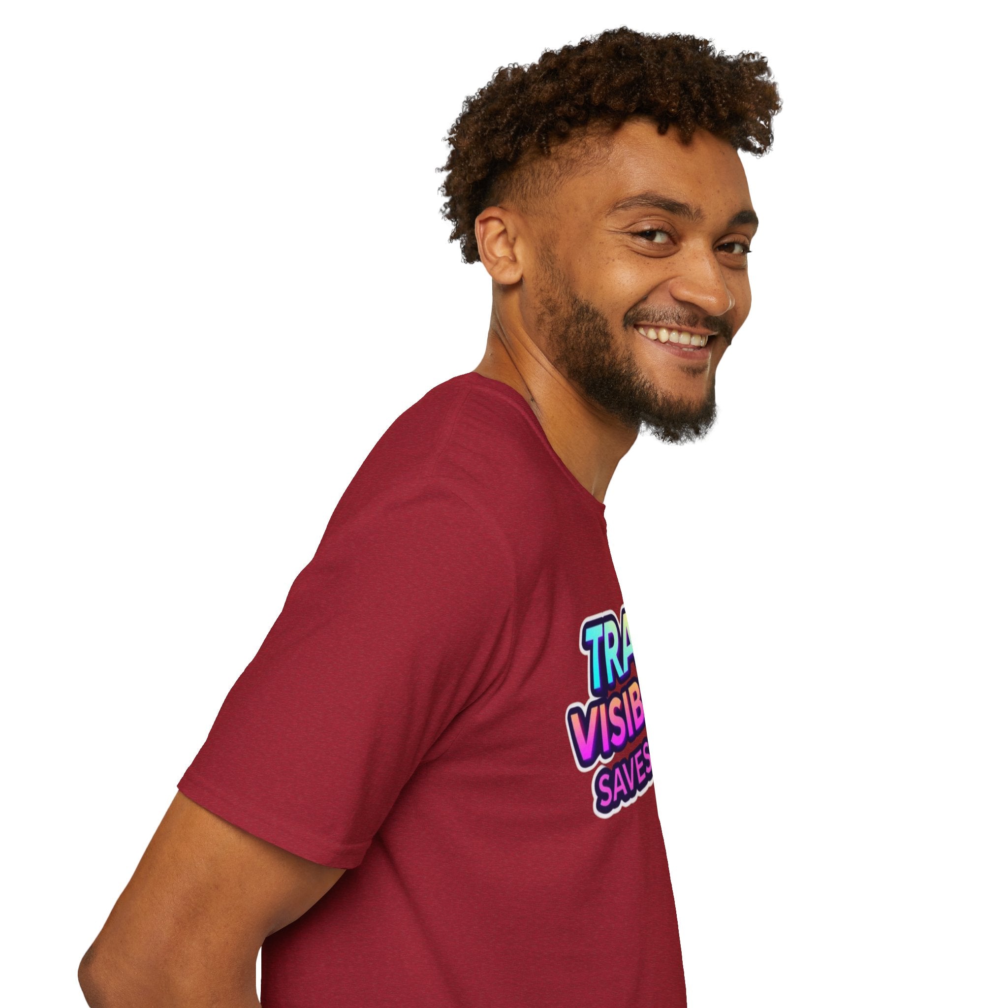 Trans Visibility Saves Lives Statement T-shirt