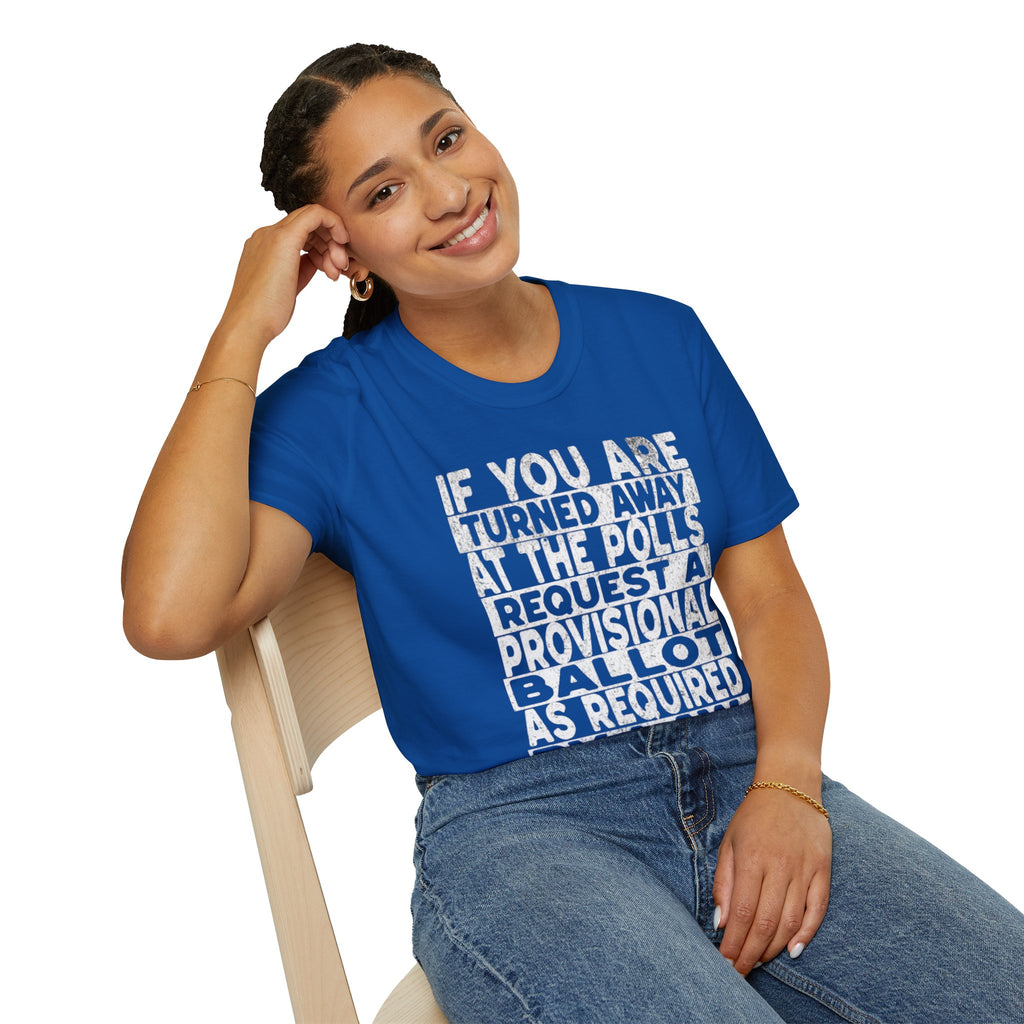 Know Your Rights Voter English T-Shirt