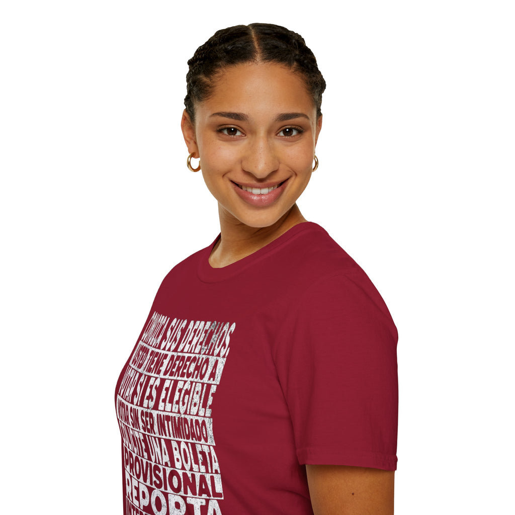 Know Your Voting Rights Spanish T-Shirt