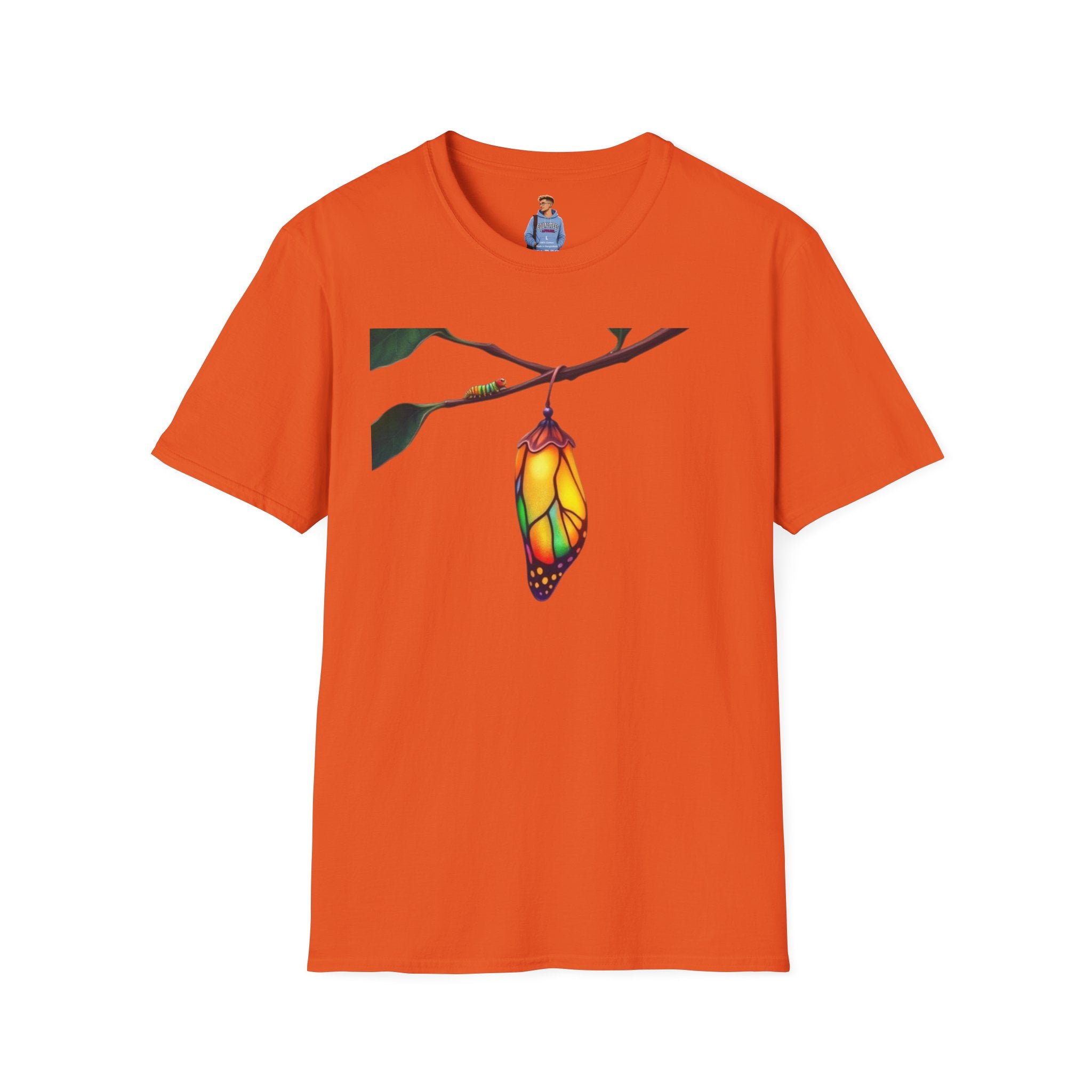 Rainbow Butterfly Cocoon Pride T-Shirt