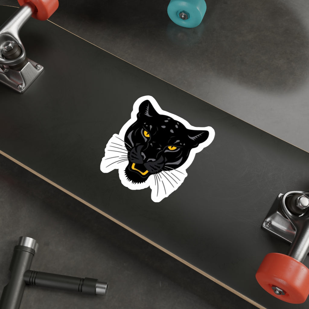 Black Panther Head Die-Cut Sticker - EqualiTees.Me
