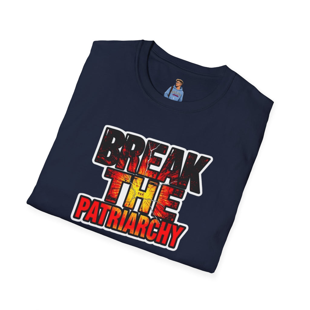 Break the Patriarchy Unisex Softstyle T-Shirt - Empowerment Wear for Social Change