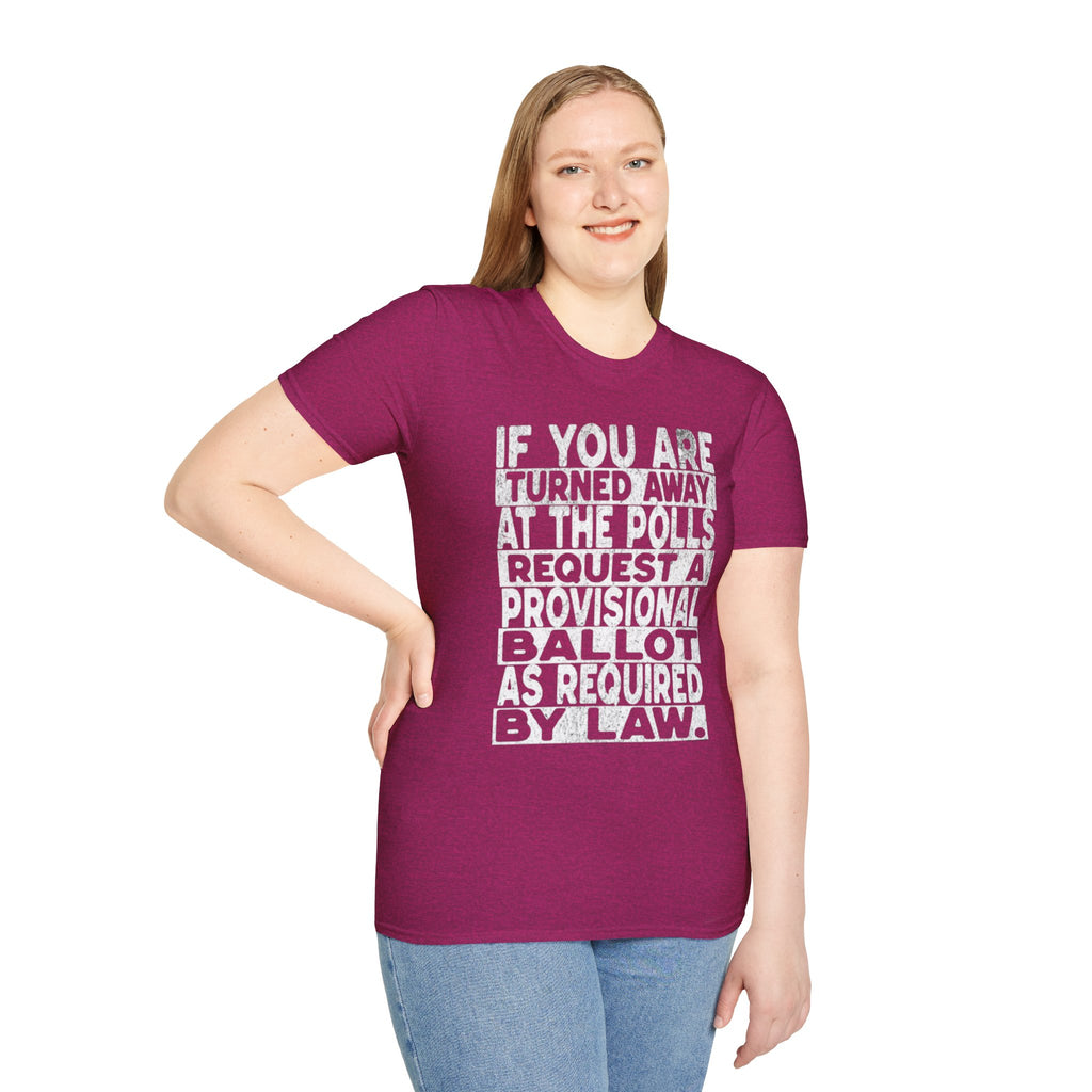 Know Your Rights Voter English T-Shirt