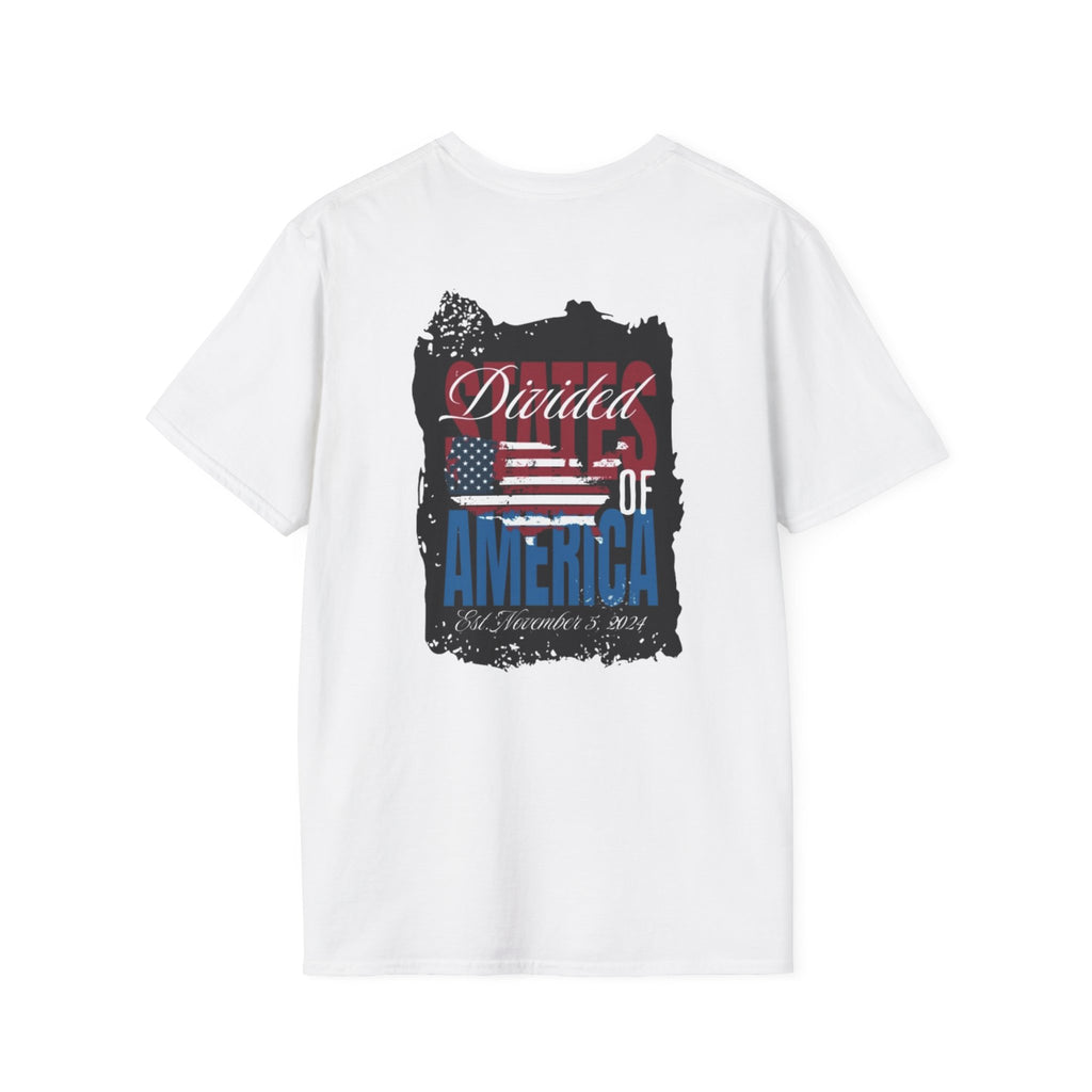 Divided States of America Graphic Tee Softstyle Unisex T-Shirt