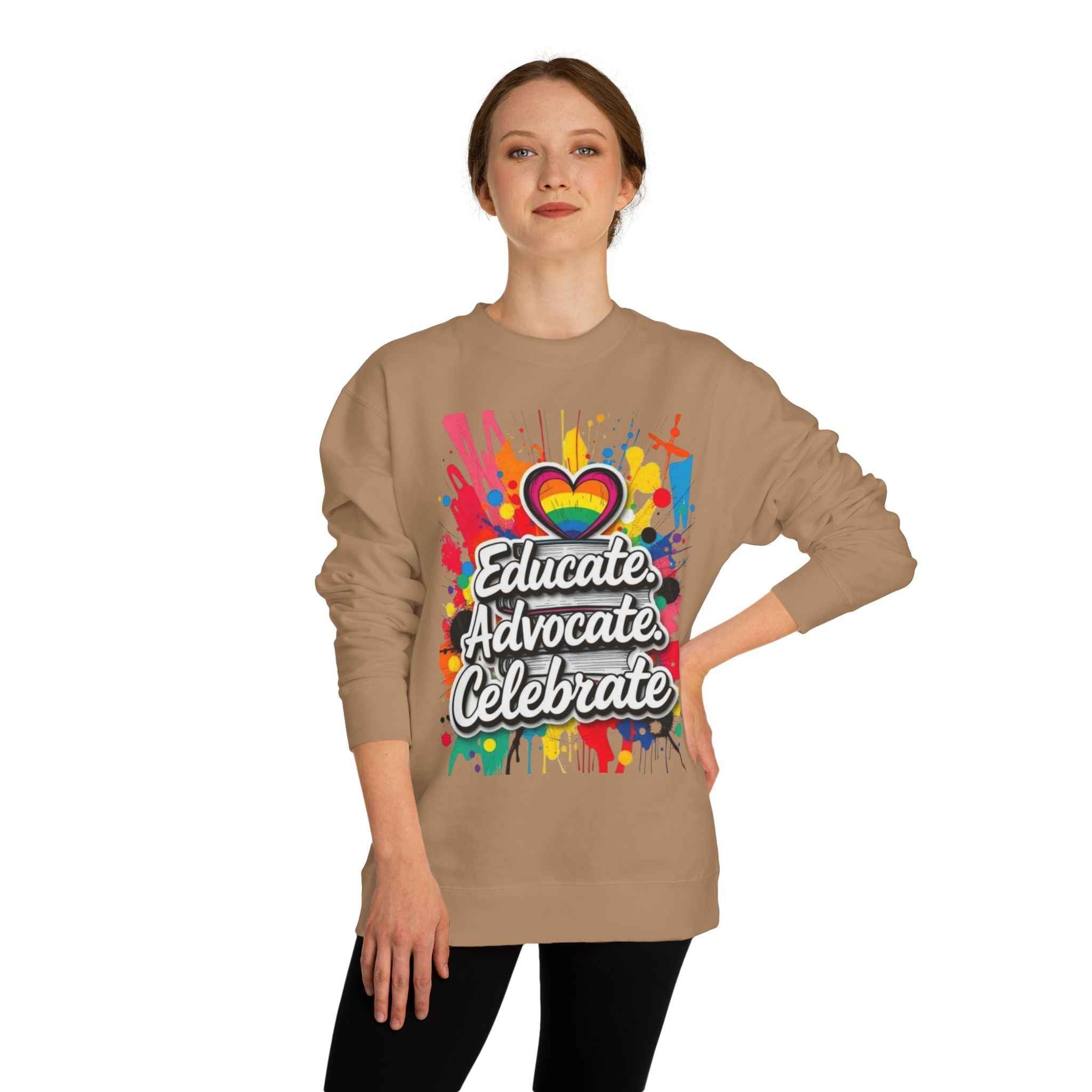 Subtle Pride Educate Advocate Celebrate
