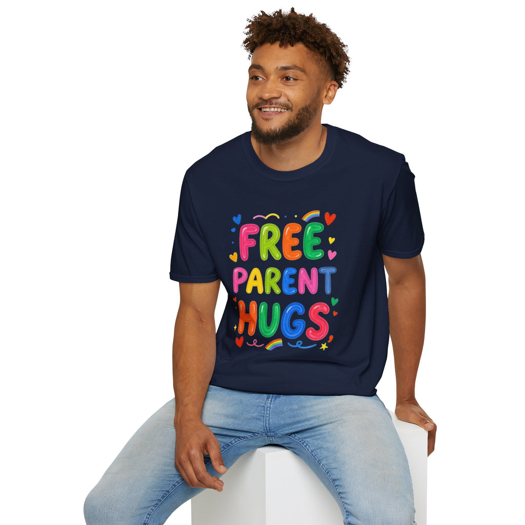 Free Parent Hugs Affirming T-Shirt