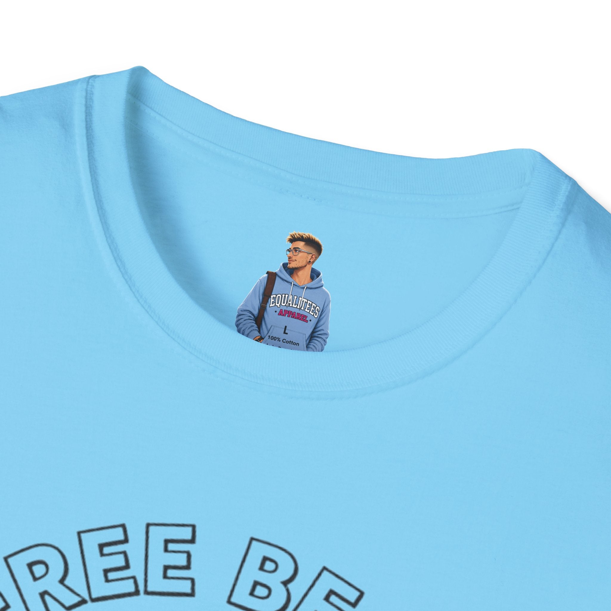 Free Bear Hugs Rainbow Paw T-Shirt