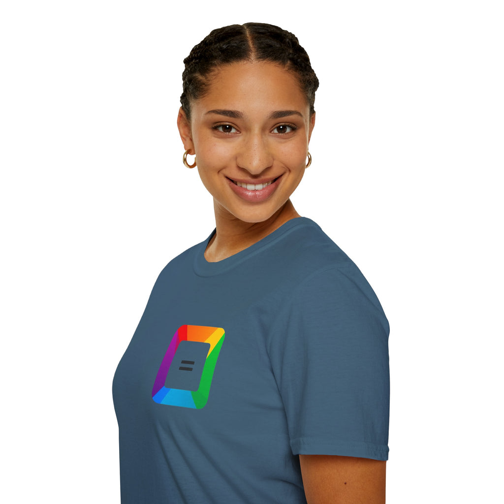 Pride-Theme Unisex Softstyle T-Shirt - "True freedom is Equality for ALL"
