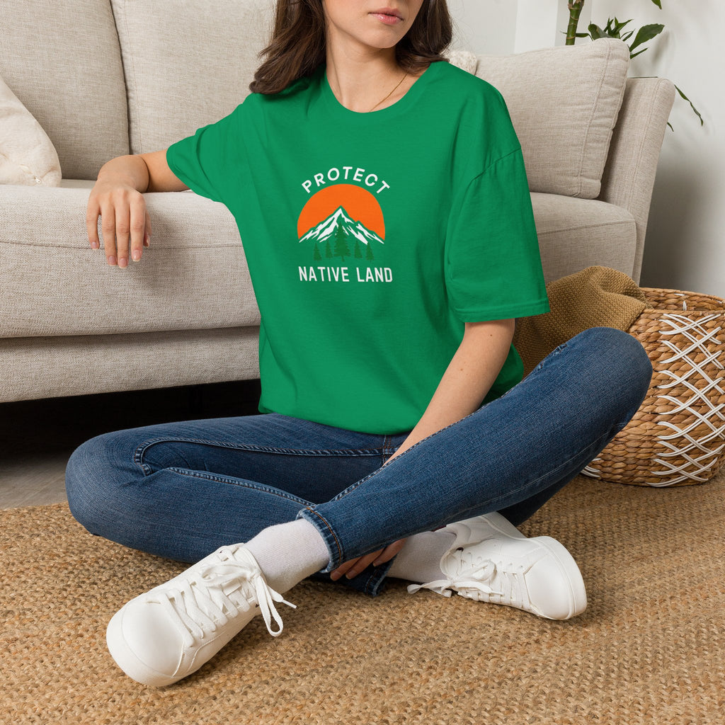 Protect Native Land Softstyle Unisex T-shirt